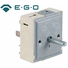 Regulator de energie EGO 230V 13A circuit dublu direcție de rotație dreapta ax ø 6x4,6mm 