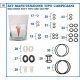 KIT DE GARNITURI COMPLET TIP AES 403/PSP - DL 303/P-SP
