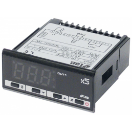 Controler digital LAE tip LTR-5CSRE dimensiuni de montaj 71x29mm 230V tensiune AC NTC