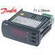 Controler digital DANFOSS tip EKC202C dimensiuni de montaj
