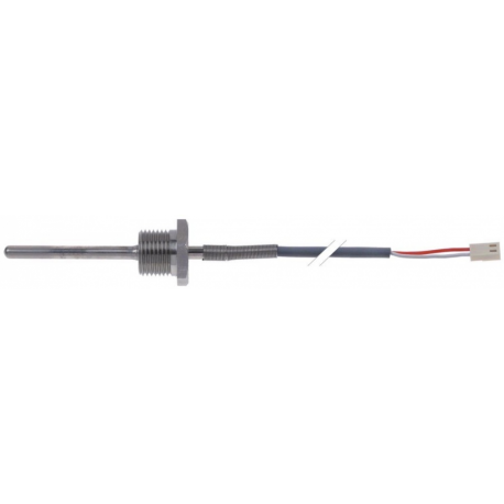Sonda Pt100 cablu silicon senzor -100 până la +450°C