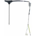 Sonda de temperatura produs termocuplă K (NiCr-Ni) cablu PTFE senzor -40 până la +250°C