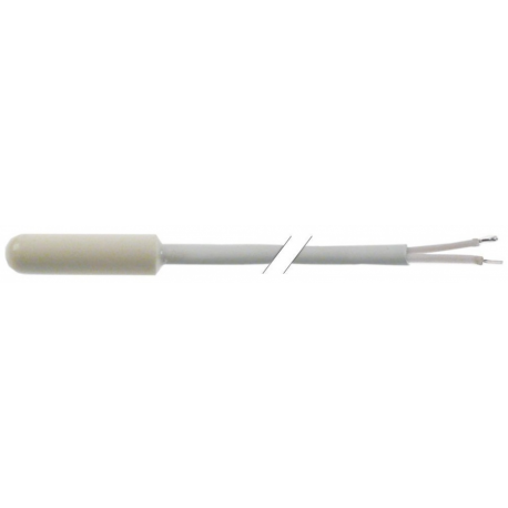 Sonda/senzor de temperatura NTC cablu silicon culori cablu alb