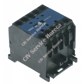 Teleruptor, 12 V, sarcina nominala 20 A, alimentare (AC3/400 V)