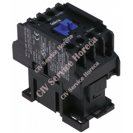 Teleruptor, 230 V sarcina nominala 25 A, alimentare (AC3/400 V)