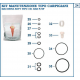 KIT DE GARNITURI COMPLET TIP 191/BAR P/SP
