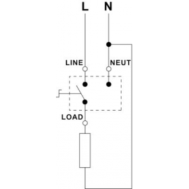 Regulator de energie 200-250V 13A circuit direcție de rotație dreapta ax ø 4,8x4,1mm