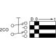 Timer M2 - 2cu -poli timp de funcționare 120min acționare