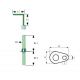 Electrod de aprindere LF 23mm LF 15mm D1 ø 7mm L1 13mm L2 11mm