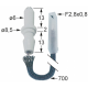 Electrod de aprindere⌀ 6 mm, cablu 585 mm