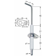 Electrod de aprindere LF 23mm LF 15mm D1 ø 7mm L1 46mm L2 17mm