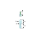 Electrod de aprindere D1 ø 10mm D2 ø 7mm racord F 2,8x0,8mm L1