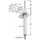 Electrod de aprindere LF 23mm LF 15mm D1 ø 7mm L1 18mm LC1 12mm