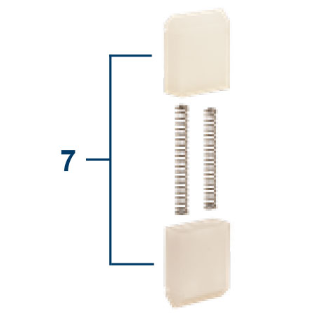 PALETA POMPA CU ARCURI