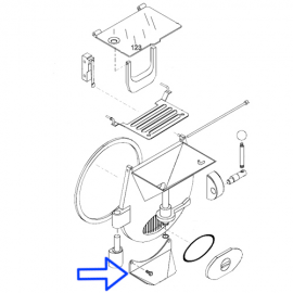 SCURGERE DIN INOX TIP LABOTRONIC 260 X 140 X 45 mm