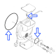 KIT COMPLET GARNITURI TIP LABO 100/B - LABO 8/12 E - LABO 6/9