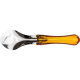 SPATULĂ DIN OȚEL INOXIDABIL CU MÂNER ERGONOMIC PORTOCALIU cm. 26