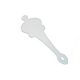 MARKERI DE GUST DIN PLEXIGLAS TRANSPARENT, INALTIME 23,5 cm