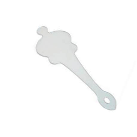 MARKERI DE GUST DIN PLEXIGLAS TRANSPARENT, INALTIME 23,5 cm
