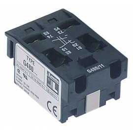 Contacte auxiliare Lovato G480/11, contcte 1NO + 1NC, 10 A