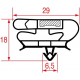 Garnitura frigider profil 710x390 mm