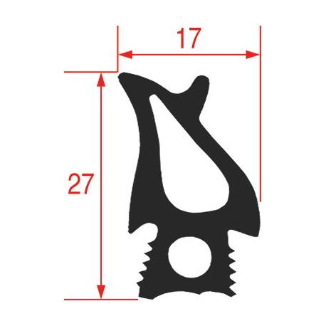 Garnitura usa profil 2730 L 470mm L 1475mm P 1 pentru model