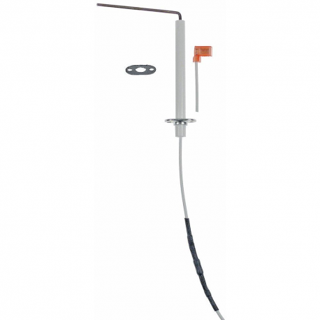 Electrod de aprindere ø 9x96 mm L1 9mm L2 73mm cu flanșă racord