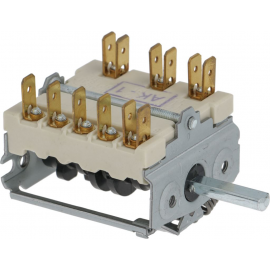 Intrerupator cu came 16A secvență de comutare 0-1-2-3-4-5-6 ax ø 6x4,6mm