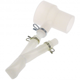 Furtun flexibil din silicon pentru pompa pentru cuptor combinat cu aburi