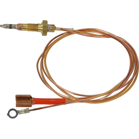 Termocupla L 750mm M6x0,75 cu două conductoare M4 F 7,7mm