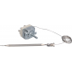 Termostat T.max. 190°C 1cu -poli 1NO 16A ø senzor 6mm L senzor