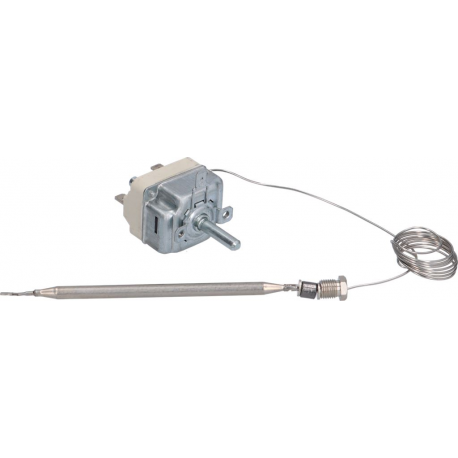 Termostat T.max. 190°C 1cu -poli 1NO 16A ø senzor 6mm L senzor