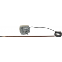 Termostat T.max. 455°C 1cu -poli 1NO 16A ø senzor 39mm L senzor 228mm țeavă capilară 870mm