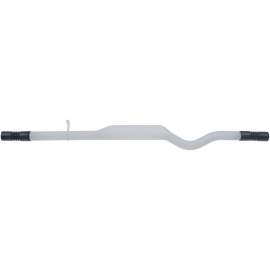 Racord de golire PE L 560mm cu mufă pentru tavă de scurgere