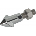 Prindere pentru inchizatoare filet M8x1,25 cromat Î 195mm L 315mm L 12mm cu bolț cu 1 poziție