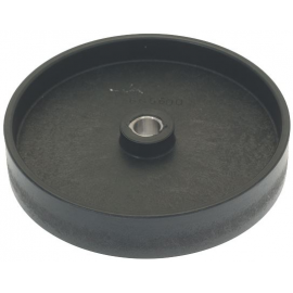 Fulie plastic orificiu ax ø 15mm lățime disc 31mm ø disc 157mm lățime totală 30mm