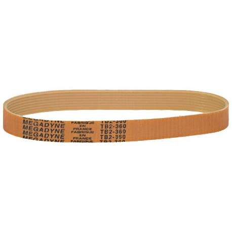 Curea cu caneluri poly-v L 360mm L 16mm caneluri 8 profil TB2