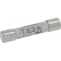 Siguranta fuzibila 63A cu acționare lentă tensiune nominală 250V mărime ø6,3x32mm P - 10 bucati