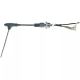 Sonda de temperatura produs termocuplă K (NiCr-Ni) cablu PTFE senzor -40 până la +250°C