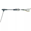 Sonda de temperatura produs termocuplă K (NiCr-Ni) cablu PTFE senzor -40 până la +250°C
