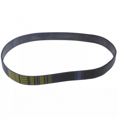 Curea cu caneluri poly-v L 762mm L 24mm caneluri 10 profil J