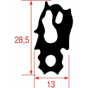 Garnitura usa profil 2733 L 470mm L 760mm pentru model SCC/CM 101 potrivit pentru RATIONAL